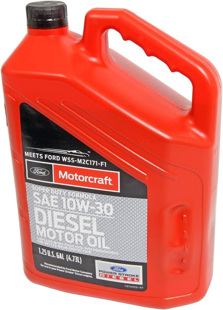 Motorcraft Super Duty SAE 15w-40 Synthetic Ford Diesel Motor Oil